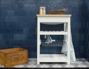 Artisan Deco Otto with Casablanca Navy Blue (now only available in subway format)