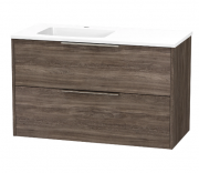 NIKAU GROVE 1000 LEFT HAND BOWL DOUBLE DRAWER WALL COLOUR