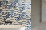 Fregio Blu Maiolica 60 X 240
