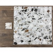 Terrazzo Snow 600 X 600