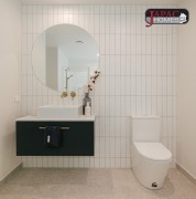Marmette Bianco and Touch Bianco 75x300. Japac Homes. www.japachomes.co.nz