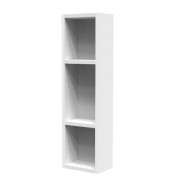 MAHIA OPEN SHELF 200X720 WHITE MELAMINE