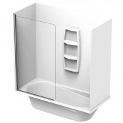 PACIFIC 1655 PACKAGE 3 SIDED MOULDED WITH STANDARD SWING PANEL