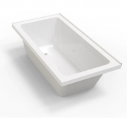 VARO BATH 1525 WITH UPSTAND/S - Specify upstand positions