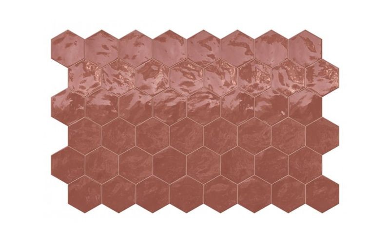 Hexa Wall Cherry Pie Gloss 173 x 150