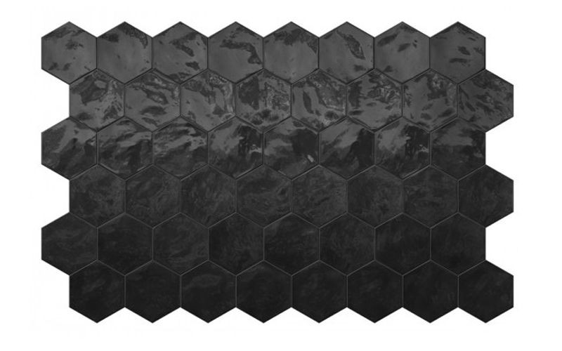 HEXA WALL BLACK SWAN GLOSS 173 X 150