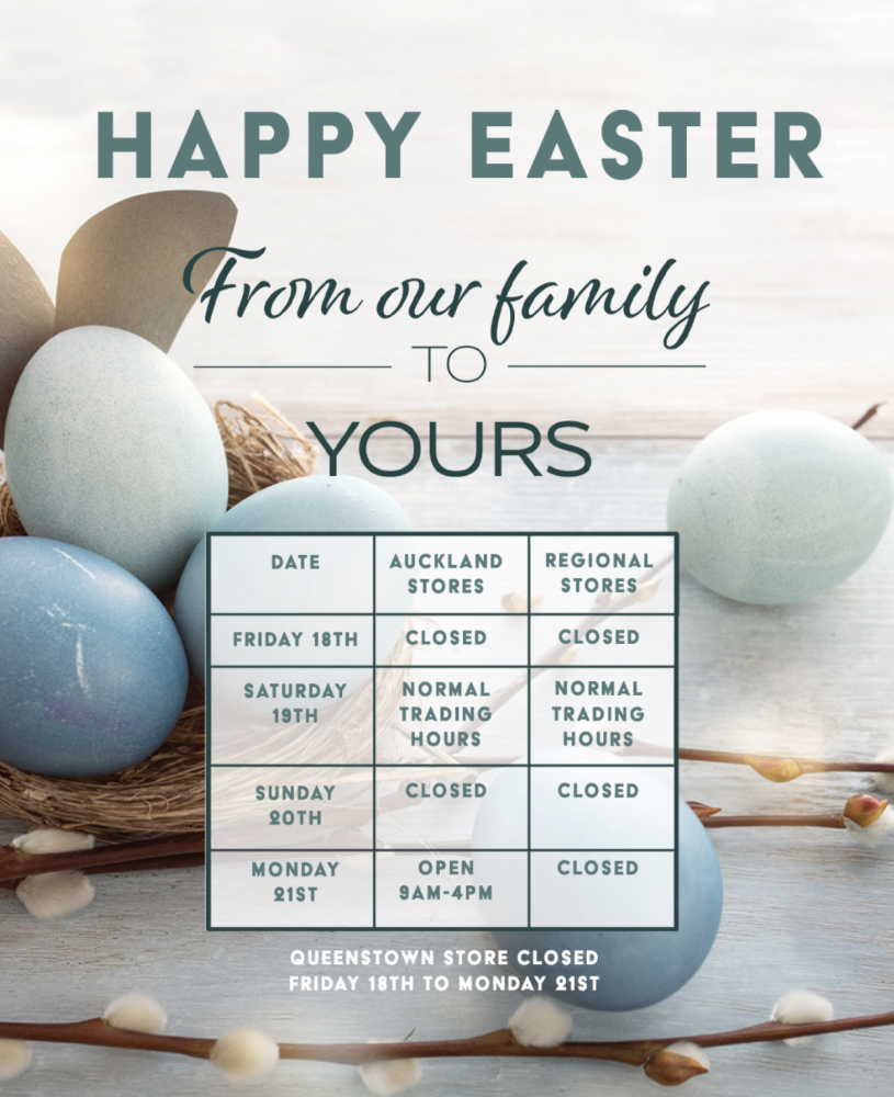 Stores resume regular hours on the 11th of April
